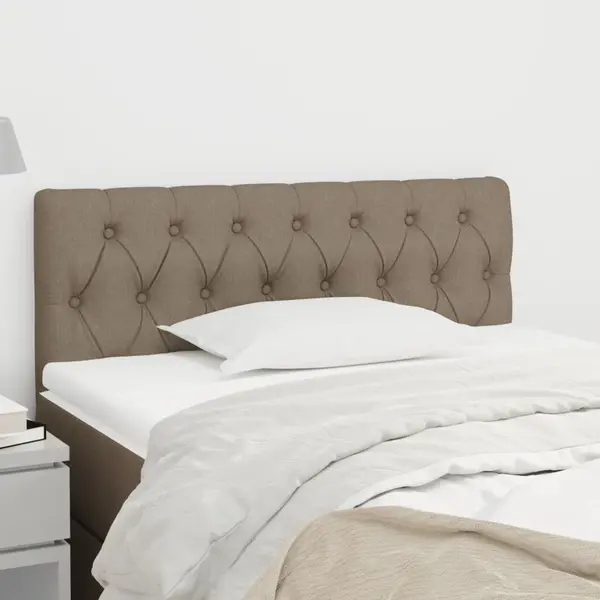 Gossi tablie de pat, gri taupe, 100x7x78/88 cm, textil