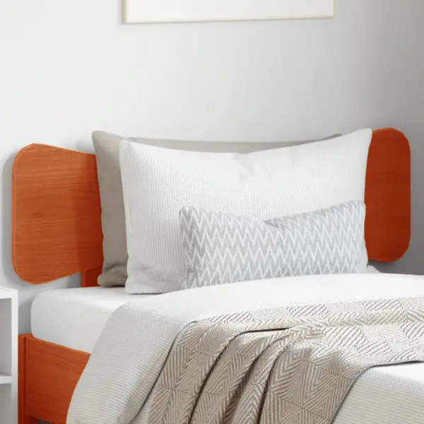 Gossi tablie de pat, maro ceruit, 100 cm, lemn masiv de pin