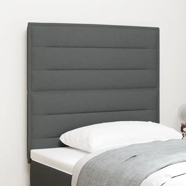 Gossi tablie design linii gri inchis 80 cm textile