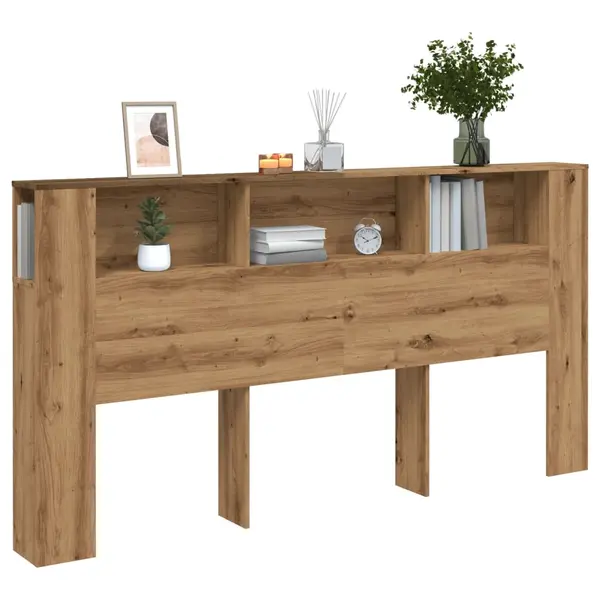 Gossi tablie pat/dulap lemn artizanal 200x18,5x102,5cm lemn prelucrat