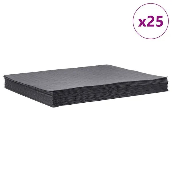 Gossi tampoane absorbante de ulei 25 buc gri 40x50 cm