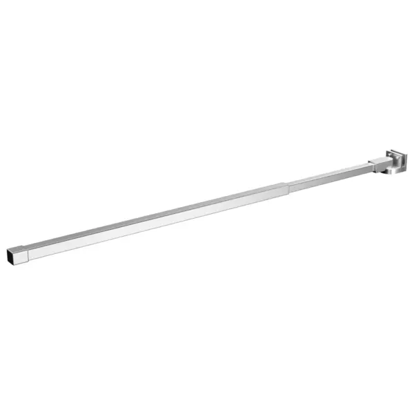 Gossi tija de sustinere pentru baie, 70-120 cm, otel inoxidabil