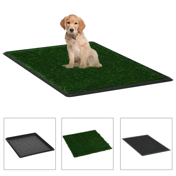 Gossi toaleta animale companie tava & gazon artificial 64x51x3cm wc
