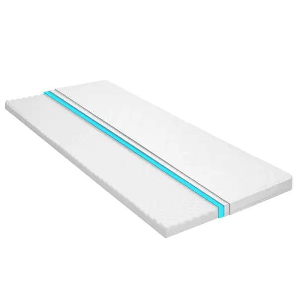Gossi topper saltea, profil tip ou cu spuma rece, 6 cm, 80 x 200 cm