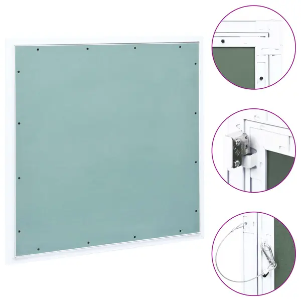 Gossi trapa de acces din gips-carton, cadru de aluminiu, 600 x 600 mm