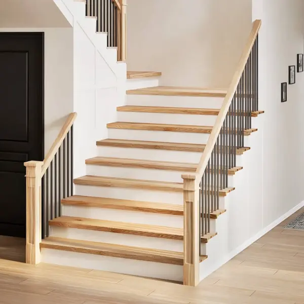 Gossi trepte scari 4 buc stejar masiv netratat 110x25x2 cm