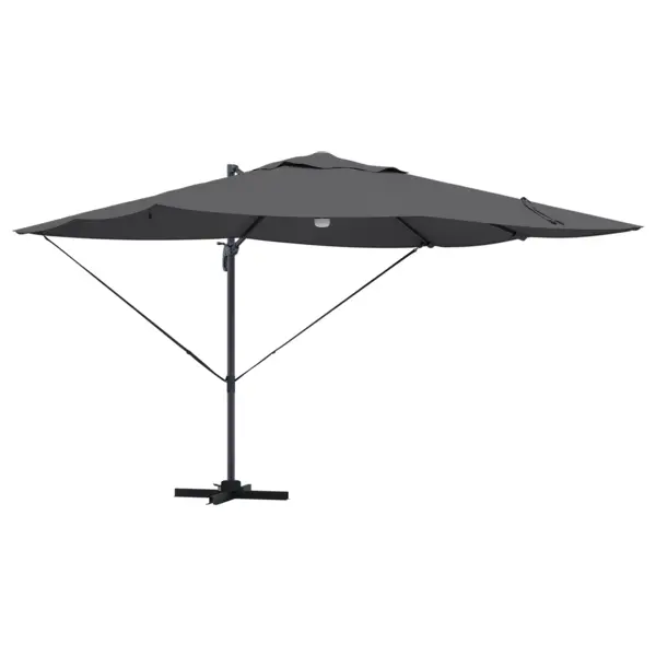 Gossi umbrela cantilever - antracit antracit poliester mare