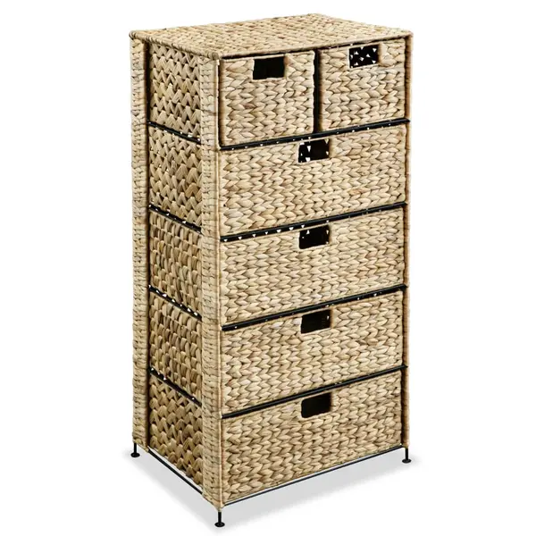 Gossi unitate de depozitare cu 6 cosuri, 47x37x100 cm zambila de apa