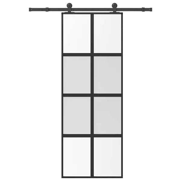 Gossi usa glisanta cu set de feronerie sticla temperata si aluminiu