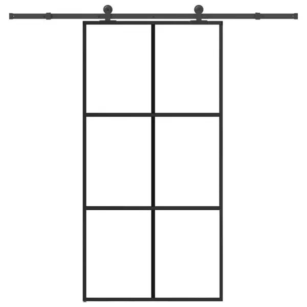 Gossi usa glisanta cu set feronerie 102x205 cm esg sticla si aluminiu
