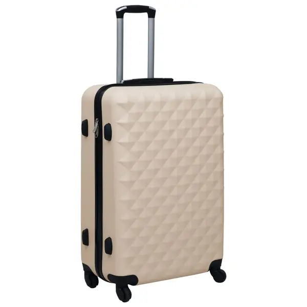 Gossi valiza cu carcasa rigida, auriu, abs