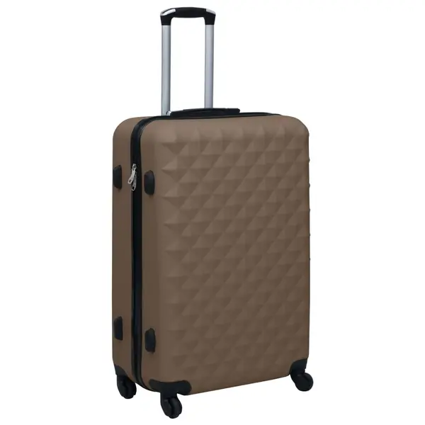 Gossi valiza cu carcasa rigida, maro, abs