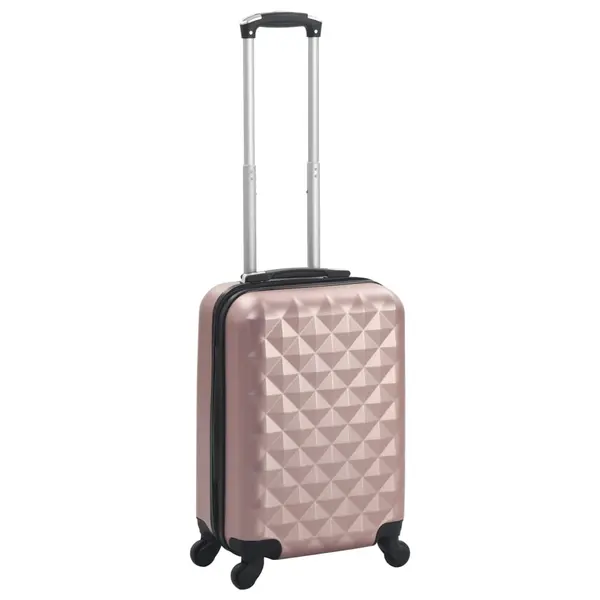 Gossi valiza cu carcasa rigida, roz auriu, abs