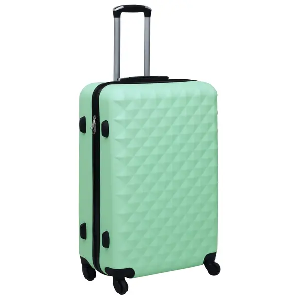 Gossi valiza cu carcasa rigida, verde menta, abs