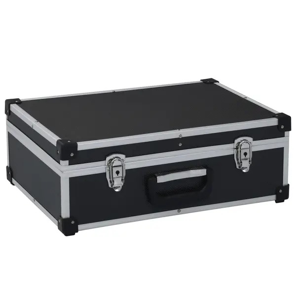 Gossi valiza de scule, negru, 46 x 33 x 16 cm, aluminiu