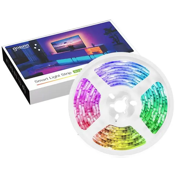 Gosund | NiteBird Banda LED Smart Gosund SL1-B WiFi USB, 2.8 metri, Alexa, Google Asistant