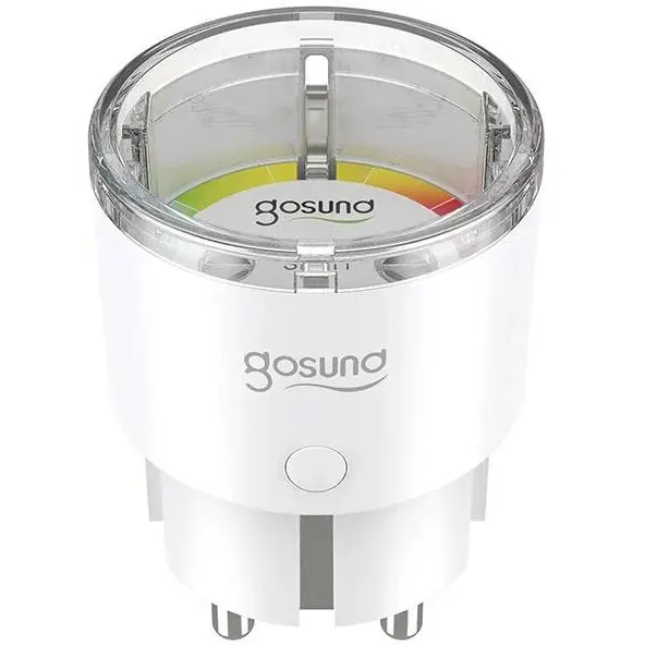 Gosund | NiteBird Priza Smart Gosund EP2, 10A, Monitorizare consum energie, Smart Life, Tuya