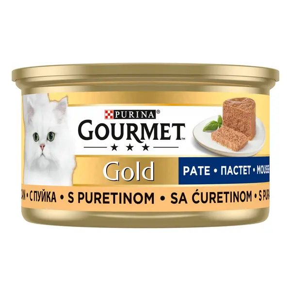 Gourmet Gold Conserva Mousse Curcan 85 g