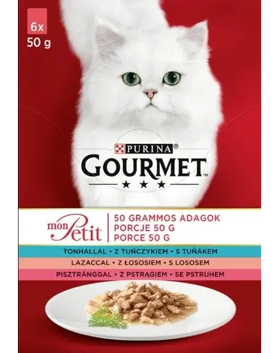 GOURMET Mon Petit Mix pește (6x50 g)