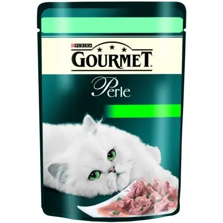 Gourmet Perle Plic Pastrav/Spanac 85 g