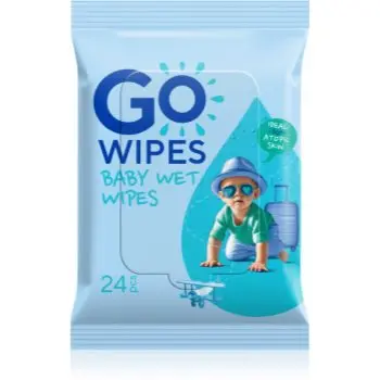 GoWipes Baby Wet Wipes servetele delicate pentru copii pentru piele foarte sensibila sau cu dermatita atopica