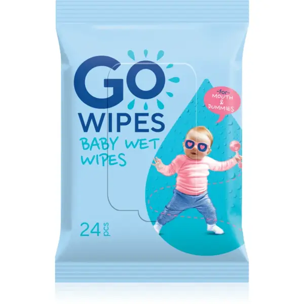 GoWipes Baby Wet Wipes Șervețele umede pentru nou-nascuti si copii 24 buc