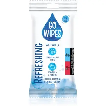 GoWipes Refreshing Servetele umede de maini