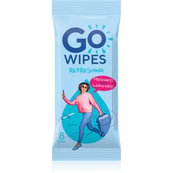 GoWipes Refreshing Wet Wipes Servetele umede cu efect revigorant de maini