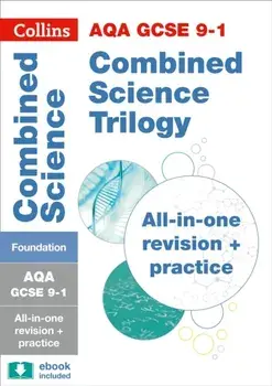 Grade 9-1 GCSE Combined Science Trilogy Foundation AQA All-in-One Complete Revision and Practice (with free flashcard download), Paperback/***
