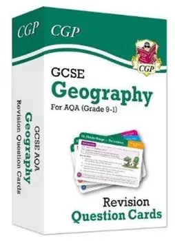 Grade 9-1 GCSE Geography AQA Revision Question Cards, Hardback/CGP Books