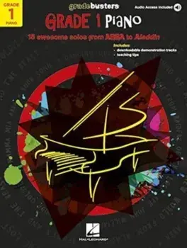 Gradebusters Grade 1 - Piano. 15 Awesome Solos from Abba to Aladdin/***