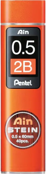 Graffiti Pentel - Ain Stein, 2B, 0.5 mm, 40 buc