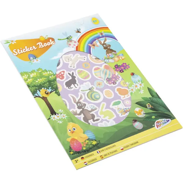 Grafix Carte cu abtibilduri - Paste vesel