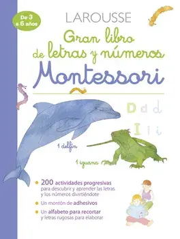 Gran Libro de Letras Y Números Montessori, Paperback/Delphine Urvoy