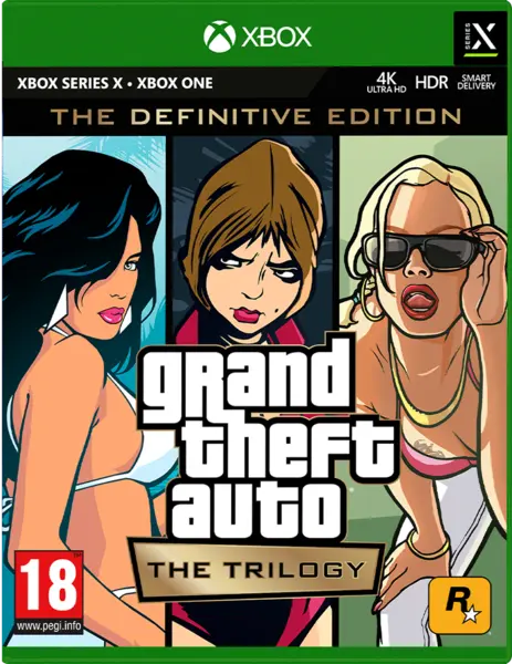 Grand Theft Auto The Trilogy The Definitive Edition PlayStation 4|Nintendo Switch|Xbox Series S/X|PlayStation 5|Android|Xbox One|iOS|PC