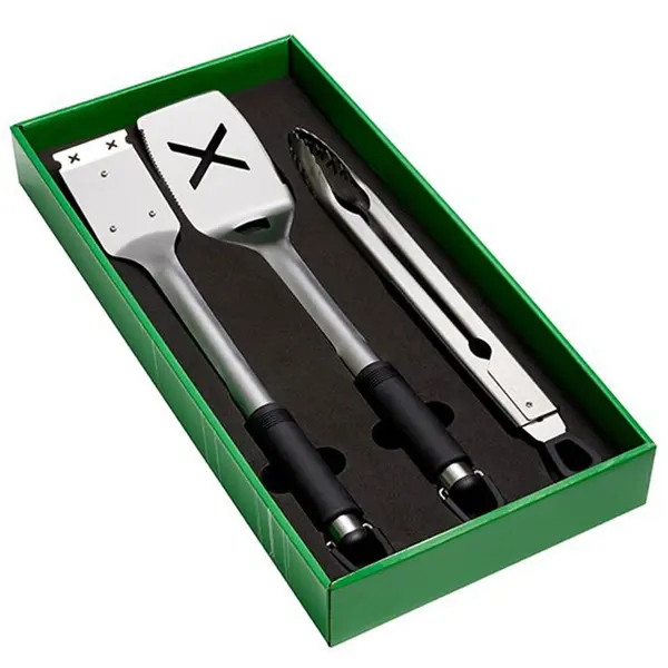 Grandhall Grandpro Set Crossray TCS4AC-014, 3 ustensile pentru gratar premium