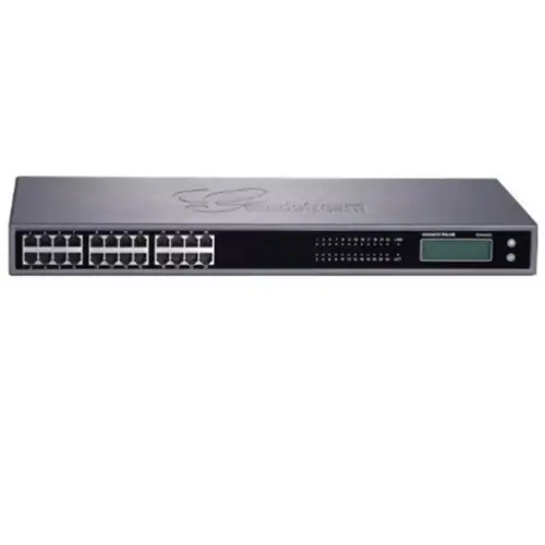 Grandstream Grandstream GXW4224 este un FXS Gateway 24 porturi VoIP, Negru