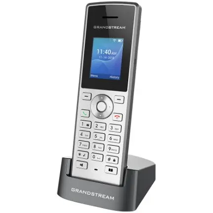 Grandstream Telefon DECT Grandstream GRS TIP CORDLESS WI-FI, Wi-Fi Dual-Band, Display Color 1.8 inch, Baterie 1500 mAh