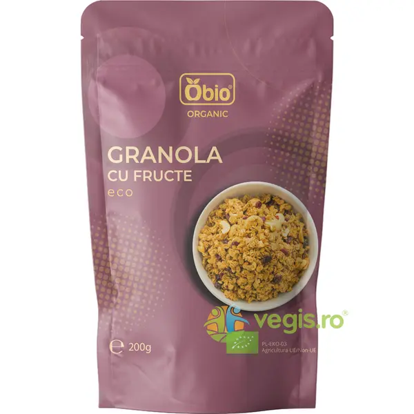 Granola cu Fructe Ecologica/Bio 200g