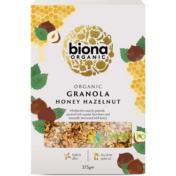 Granola cu Miere si Alune Ecologica/Bio 375g