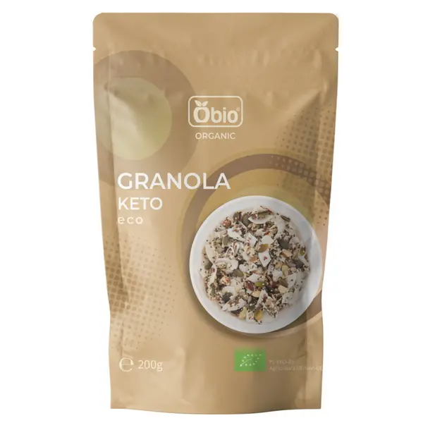 Granola keto bio 200g Obio
