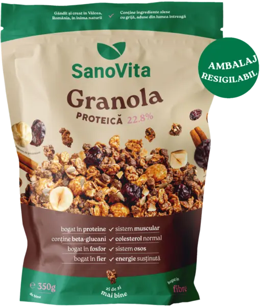 Granola Proteica, 350g, SanoVita