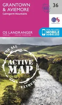 Grantown, Aviemore & Cairngorm Mountains. February 2016 ed, Sheet Map/Ordnance Survey