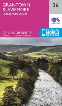 Grantown, Aviemore & Cairngorm Mountains. February 2016 ed, Sheet Map/Ordnance Survey