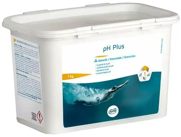 Granulat pentru creșterea pH-ului apei Gre - pН Plus, 1 kg