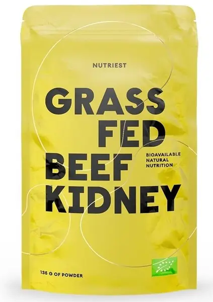 Grass Fed Beef Kidney, 135 g, Nutriest
