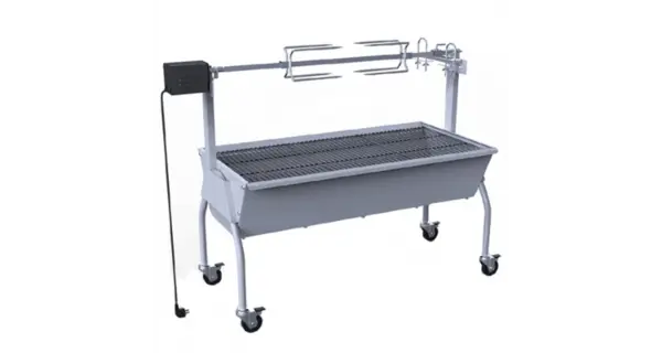 Gratar electric cu rotisor si protap