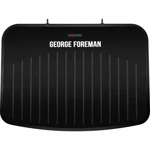 Gratar electric George Foreman Fit Large 25820-56, 2400 W, Invelis antiaderent, Incalzire rapida, Negru