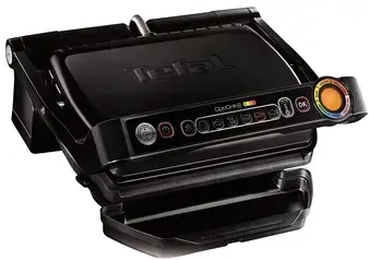 Gratar electric Tefal OptiGrill+ GC712834, 2000 W, 6 programe automate, Negru