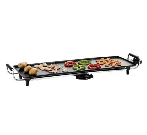 Gratar electric Teppan Yaki DomoClip DOM182, 1800 W, 70x23cm (Negru)
